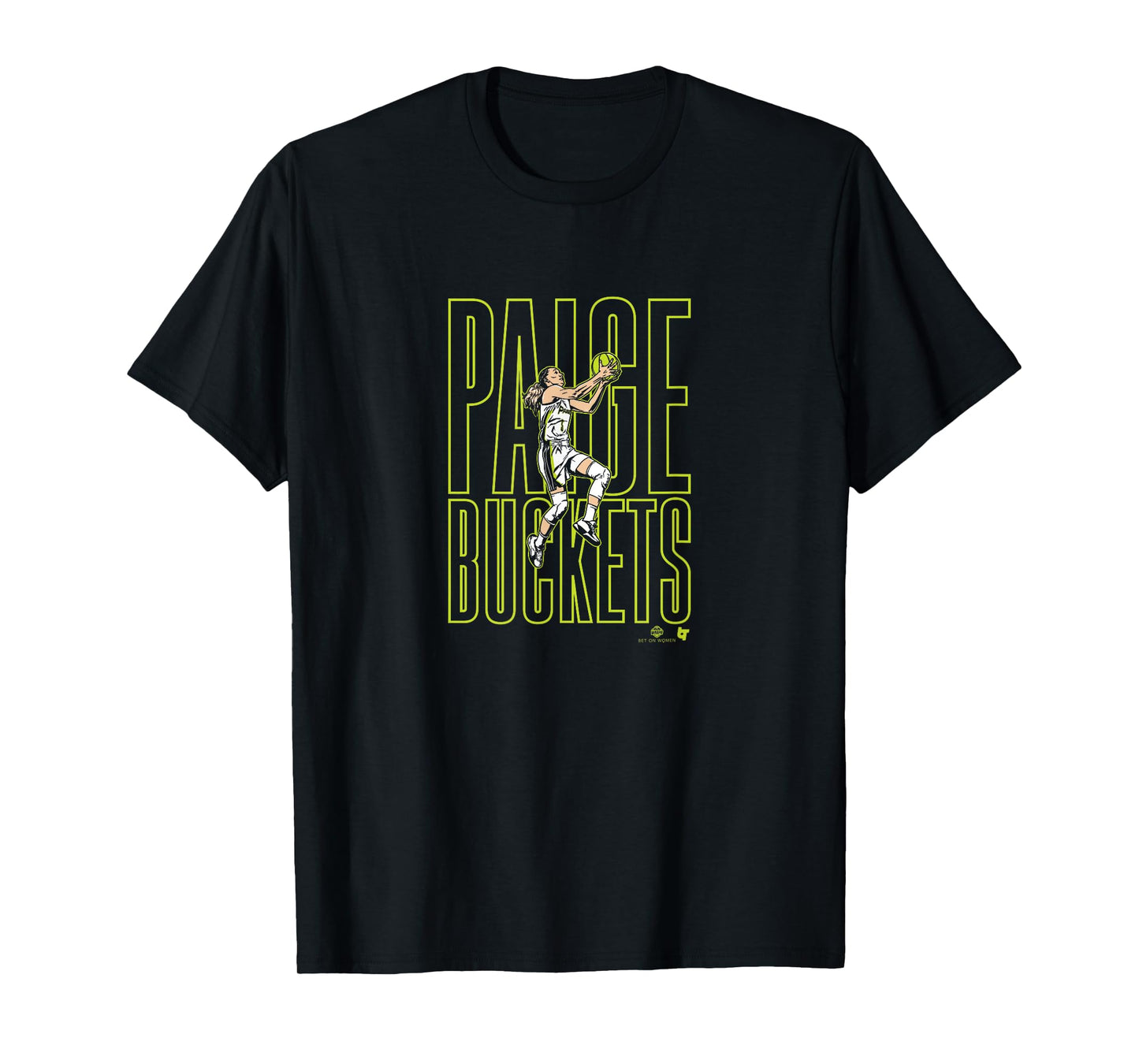 Paige Bueckers: Buckets Action - Dallas Basketball T-Shirt