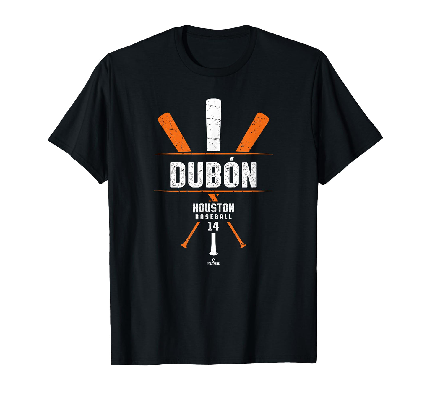 Vintage Baseball Bat Gameday Mauricio Dubon Houston Baseball T-Shirt