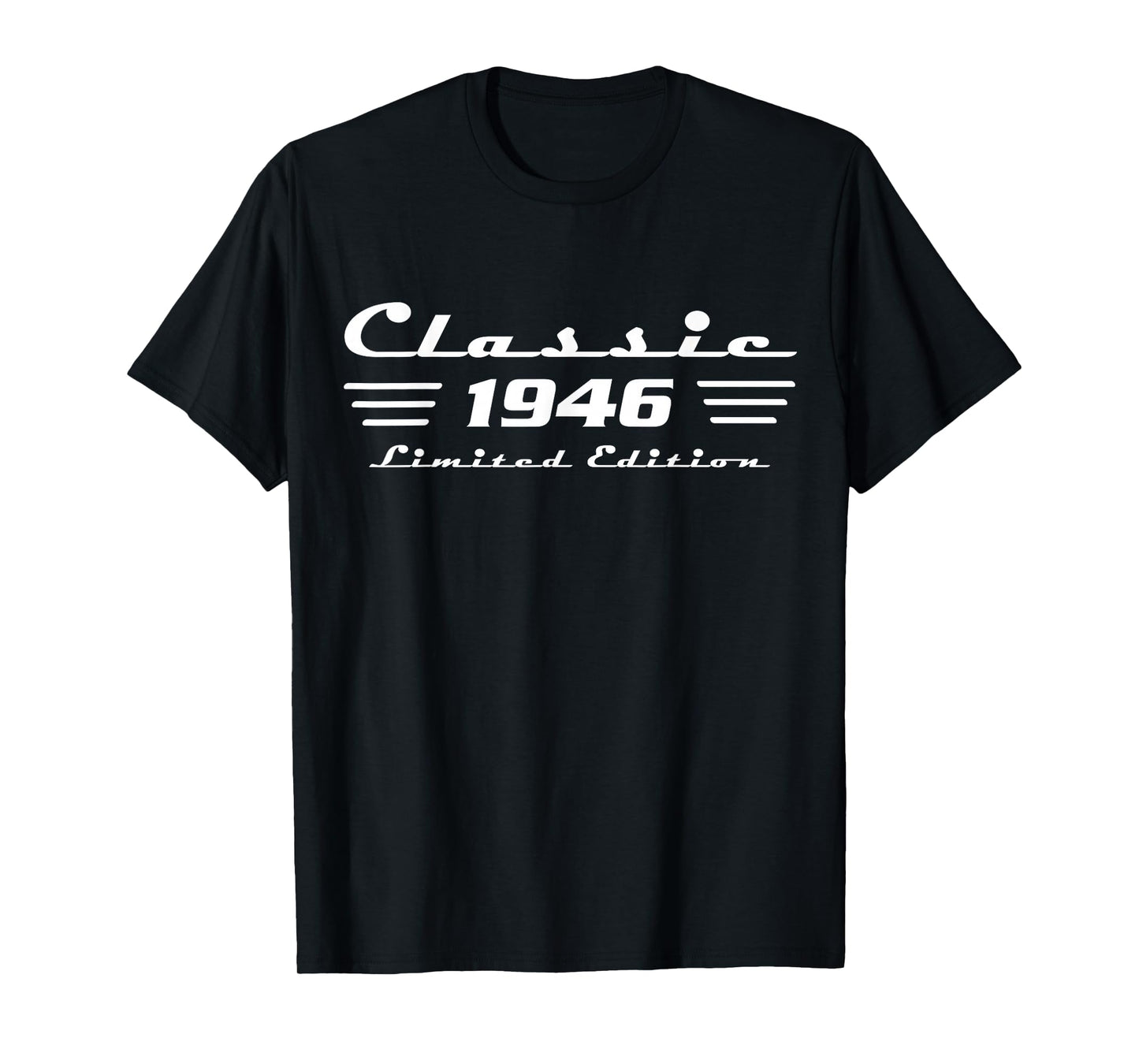 Classic 80 Birthday Decorations Men 80yr 1946 80th Birthday T-Shirt