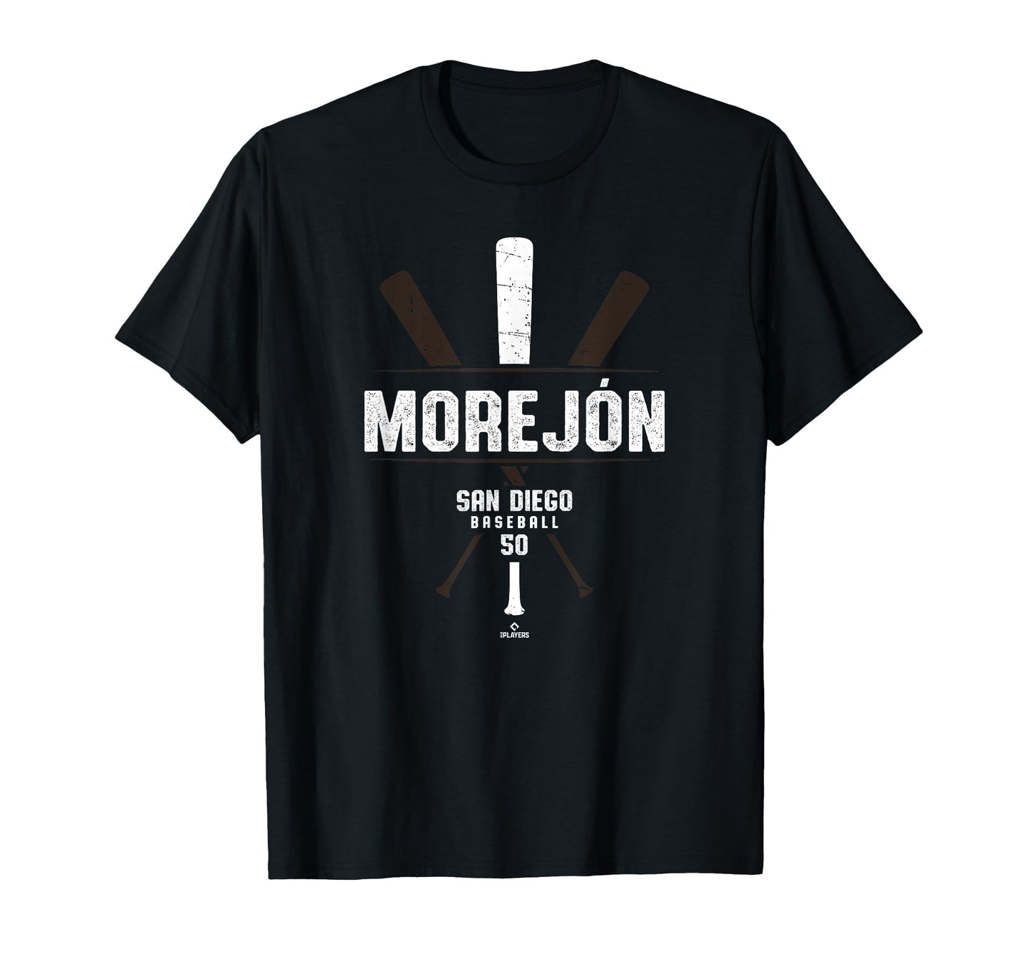 Vintage Baseball Bat Gameday Adrian Morejon San Diego T-Shirt