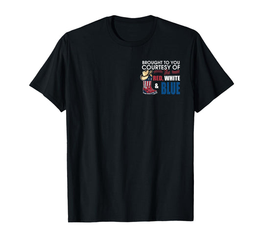 We'll Put A Boot In Your Ass, Western Country Music Trendy T-Shirt