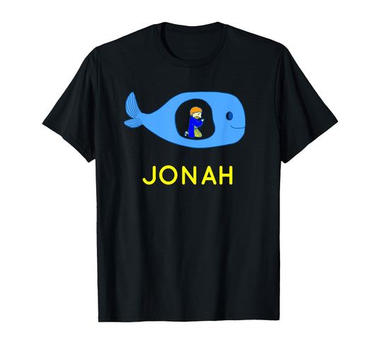 Jonah - Whale Bible Story T-Shirt