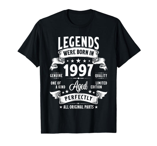 Vintage 1997 28 Year Old Gifts For Men Women 28th Birthday T-Shirt