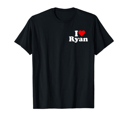 I LOVE HEART RYAN T-Shirt