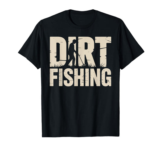 Best Metal Detecting Art for Men Women Adult Metal Detecting T-Shirt