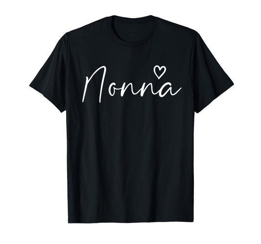 Nonna Gifts For Women Grandma Heart Mother's Day Nonna T-Shirt