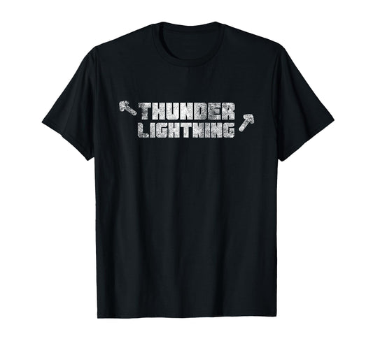 Thunder and Lightning Muscle and Workout Shirt T-Shirt