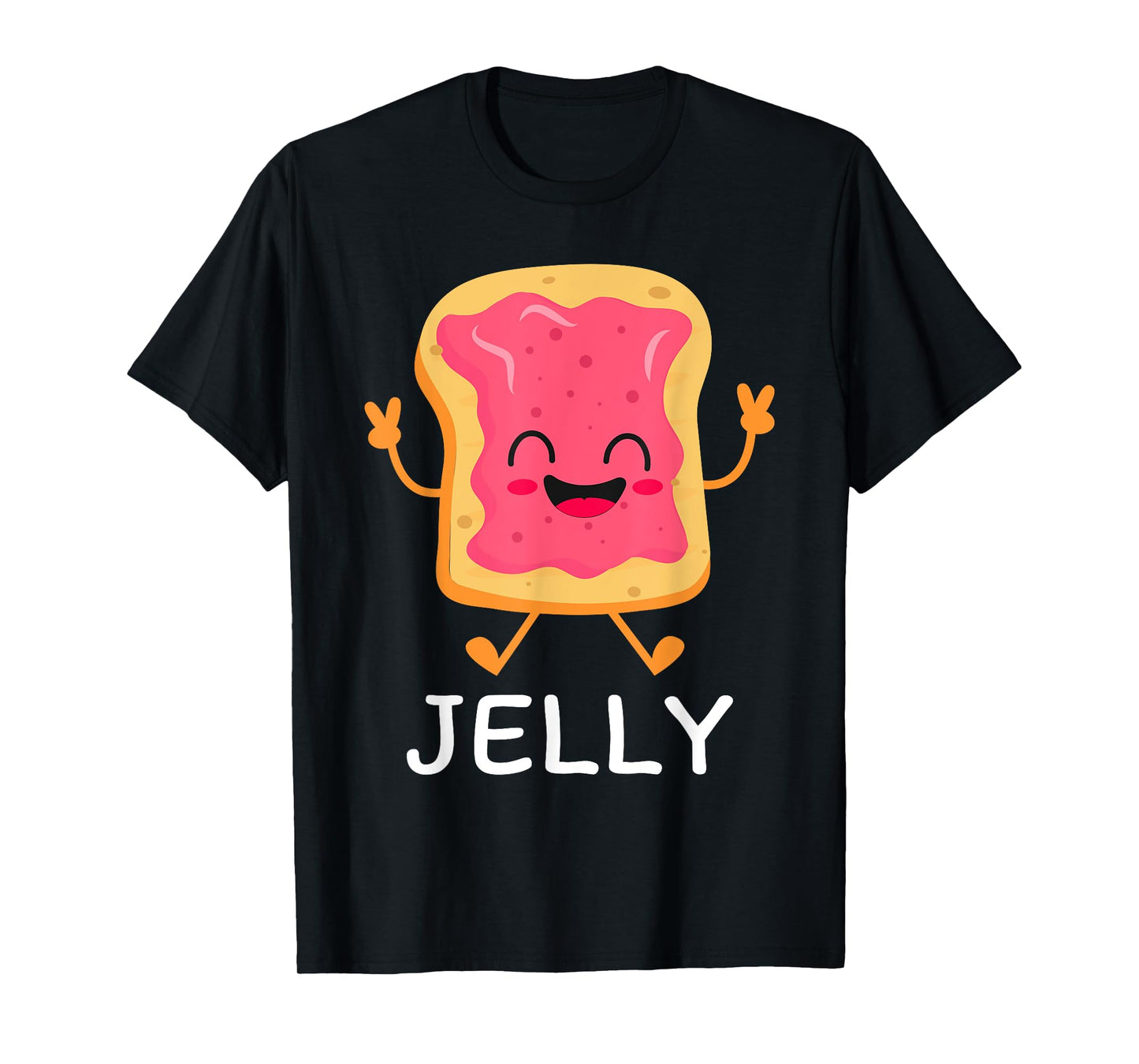 Couple Peanut Butter and Jelly Costume Halloween Matching T-Shirt