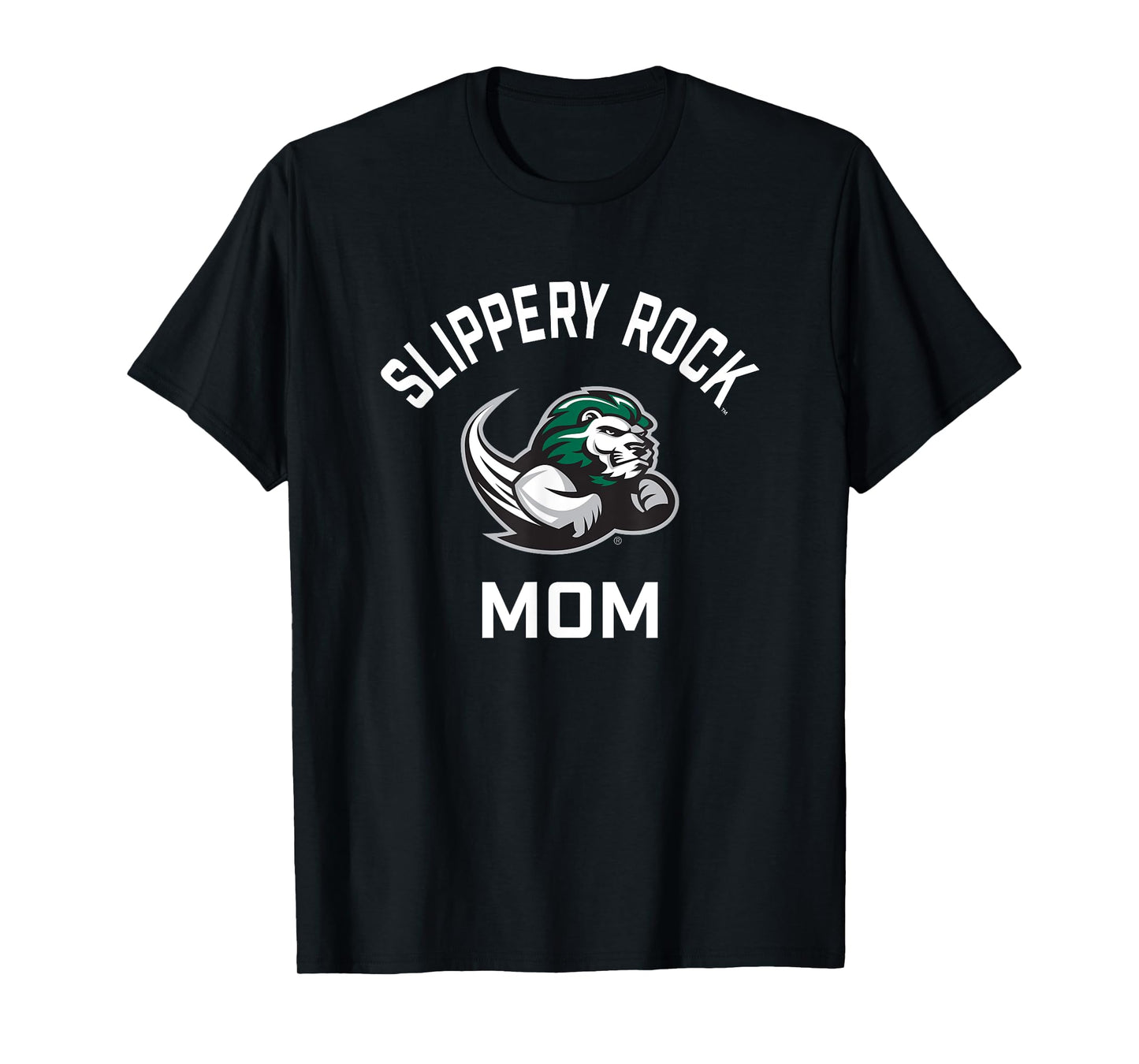 SRU Slippery Rock University Arched Mom T-Shirt