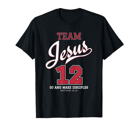 Jesus and Baseball Team Jesus T-shirt Christian shirts T-Shirt