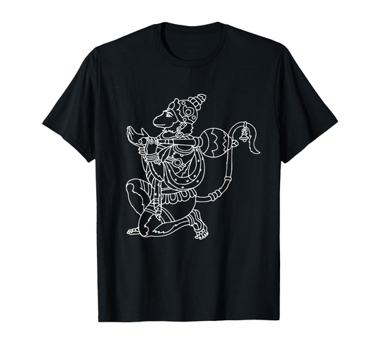 Hanuman T-Shirt Hindu God Hinduism Monkey Ramayana T-Shirt