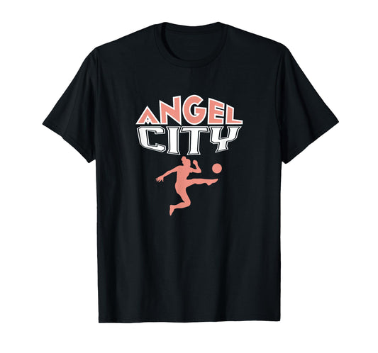 Angel soccer fan support stadium Show your City Angeles Los T-Shirt