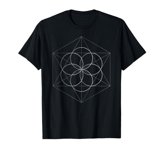 Sacred Geometry Art The Seed Of Life T-Shirt