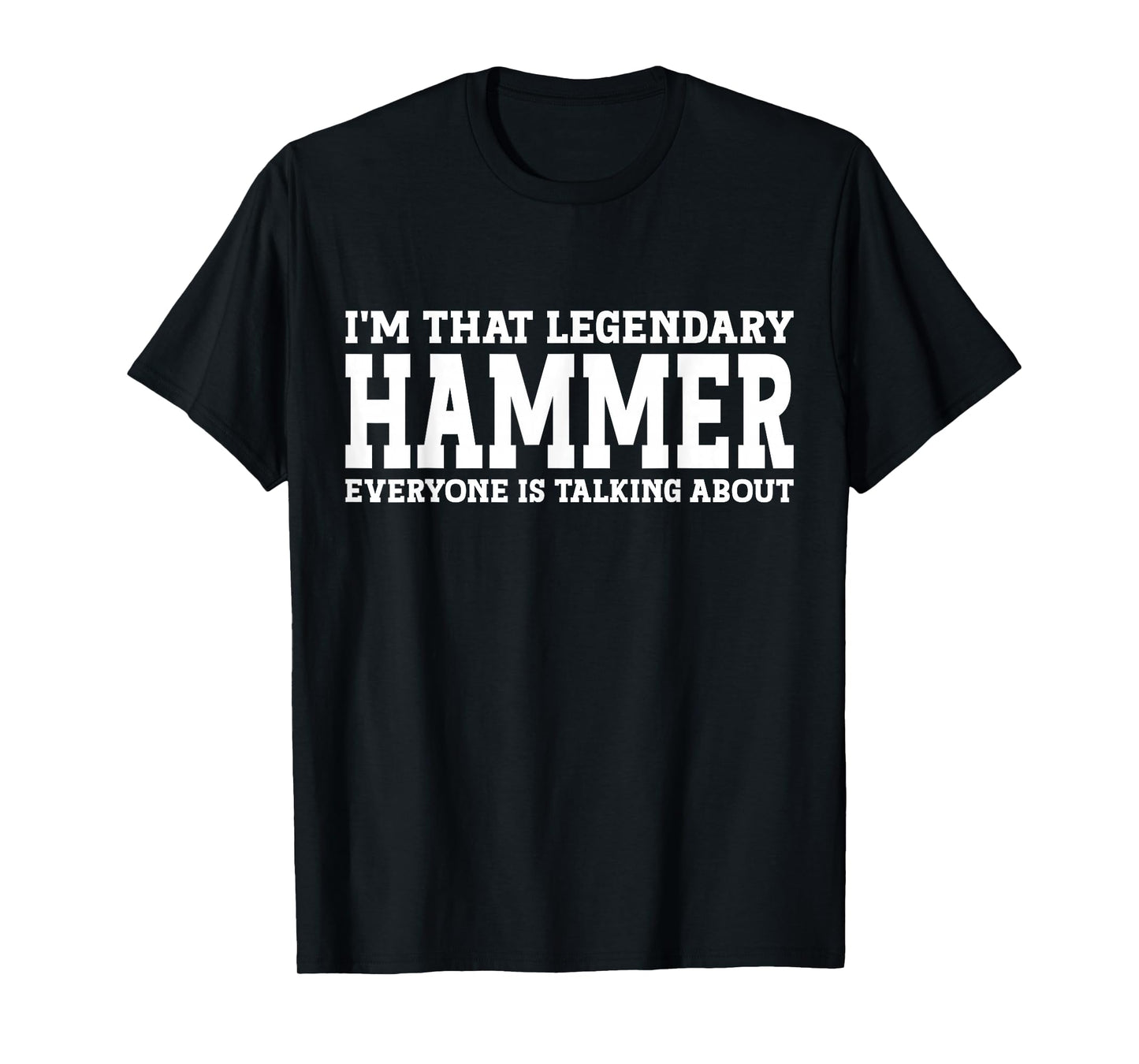 Hammer Surname Funny Team Family Last Name Hammer T-Shirt