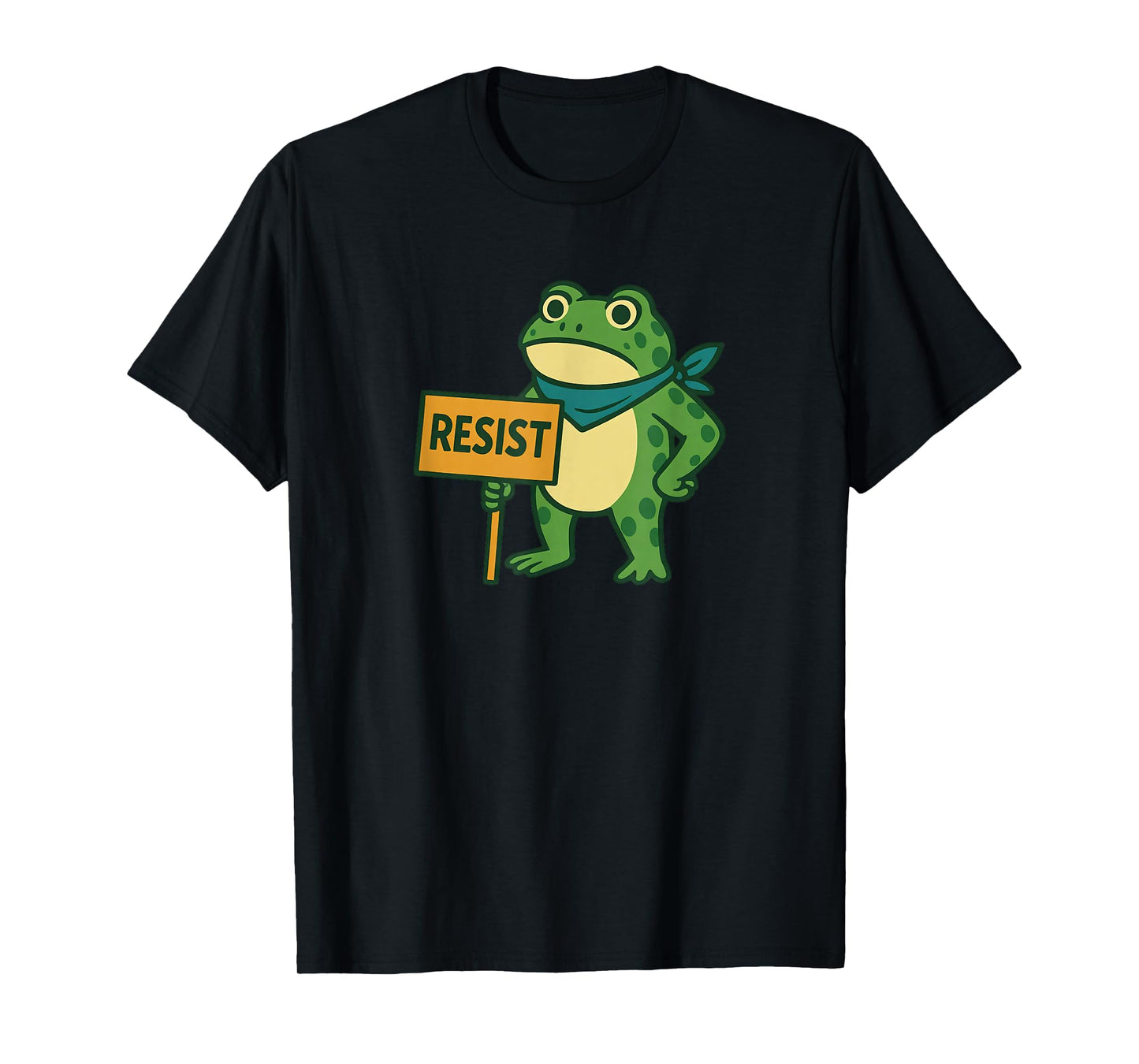 Frog Resist Portland Frog Protest - Portland Frog Activist T-Shirt