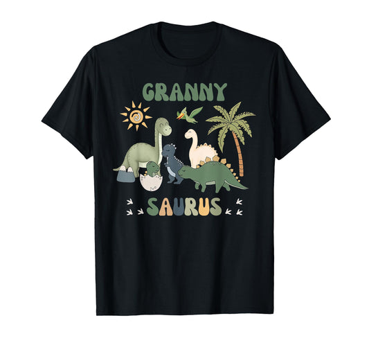 Grannysaurus T Rex Dinosaur Granny Saurus Family Matching T-Shirt