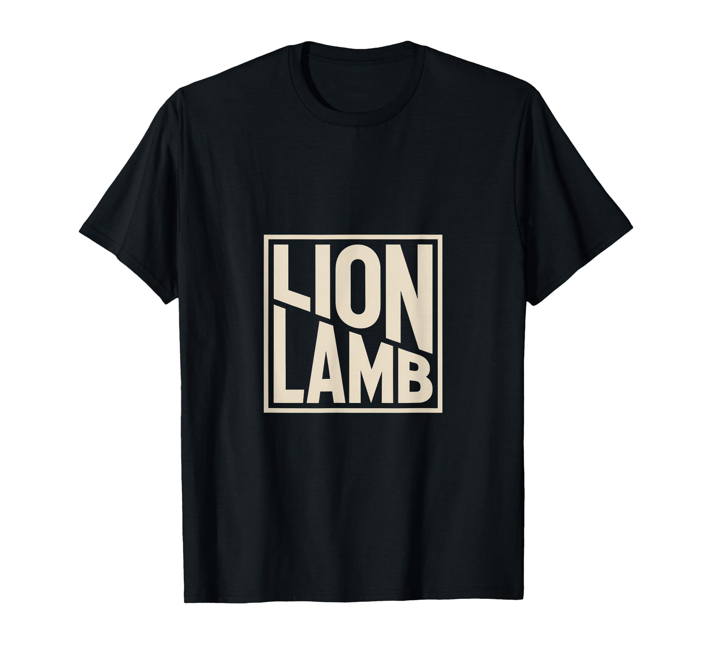Christian Lion Lamb Faith Jesus Bible Verse T-Shirt