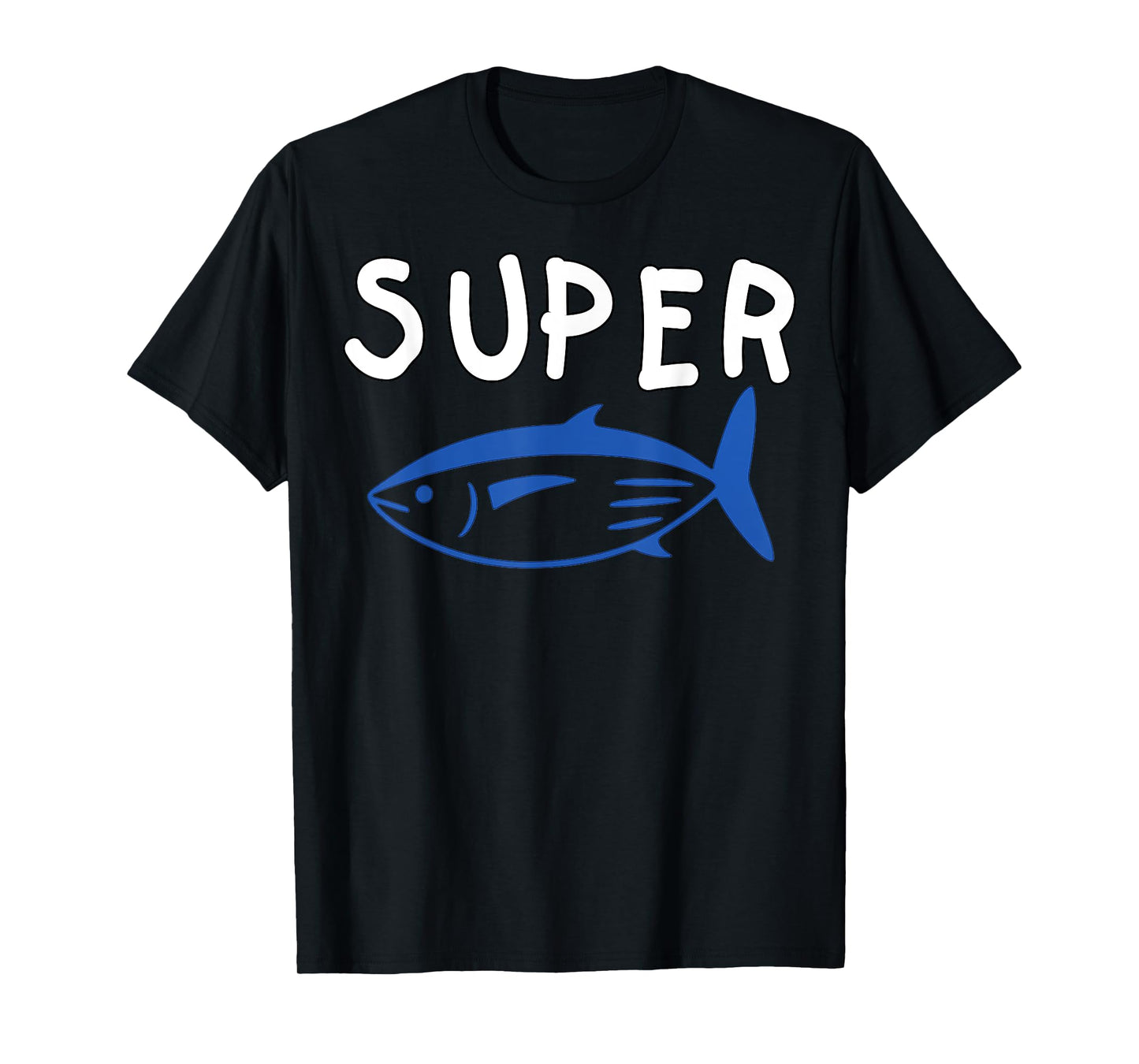 Super Tuna Fish Army Funny Kpop Music Gifts Men Women Kid T-Shirt