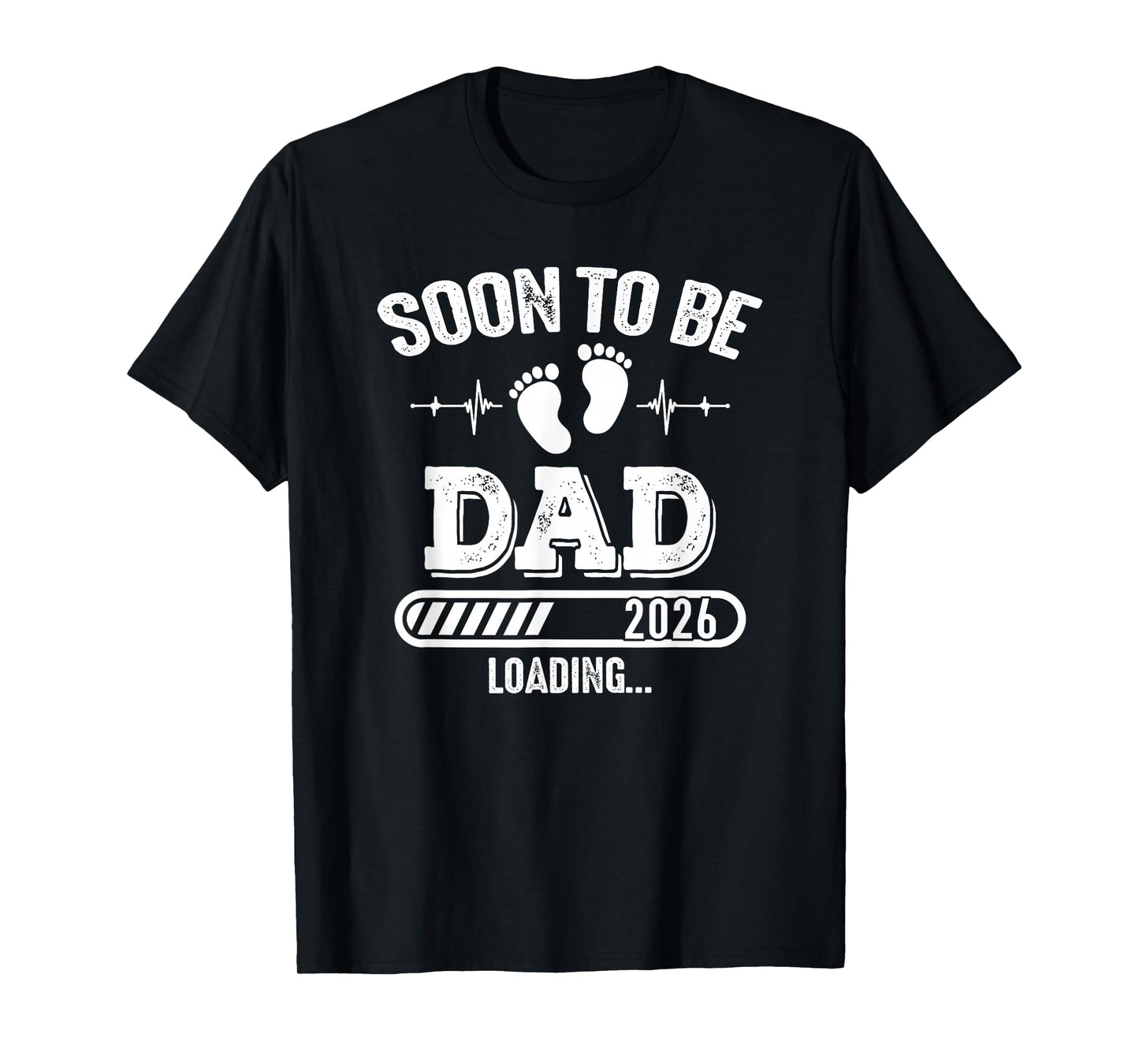 Soon to Be Dad 2026 Loading for Pregnancy Announcement T-Shirt
