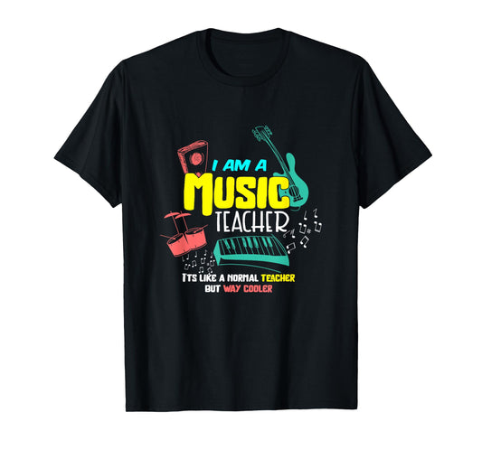Music Theory Musician Music Teacher Funny Musical Instructor T-Shirt