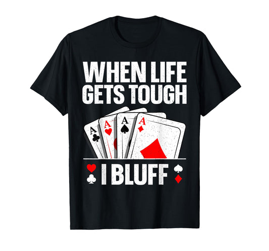 Poker Design For Men Women Card Player Gambling Casino Lover T-Shirt