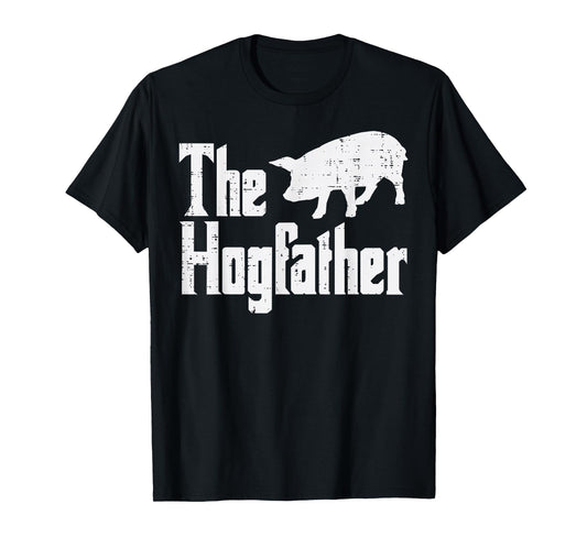Pig The Hogfather Funny Hog Dad Fathers Day Parody Papa Men T-Shirt