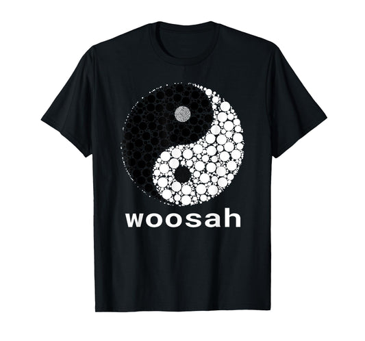 Woosah T-Shirt Calm Yoga Exhale Shirt T-Shirt