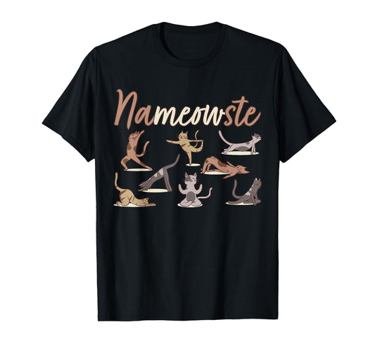 Yoga Cat Doing Yoga Kitten Owner - Yoga T-Shirt