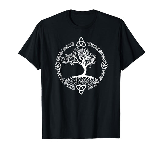 Tree of Life tshirt Yggdrasill Celtic Knot Shirt T-Shirt