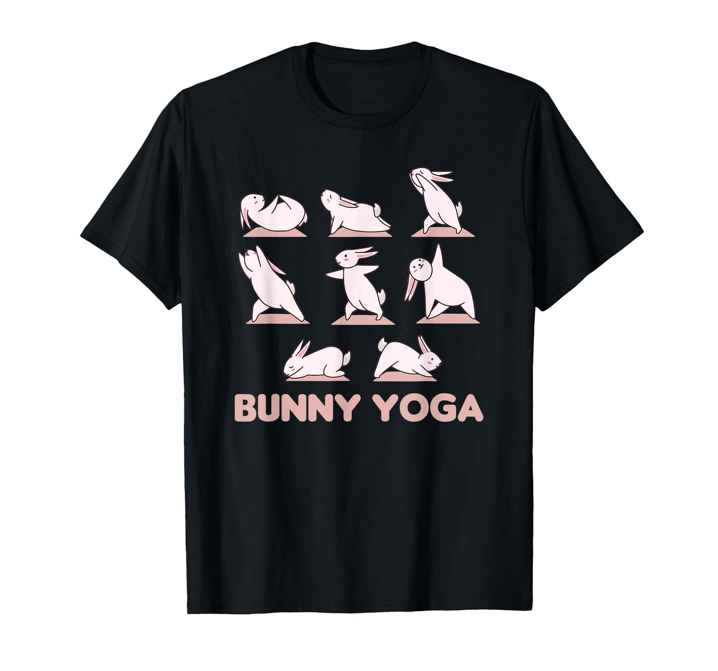 Bunny Yoga Cute Rabbits Do Sport Bunny Yoga T-Shirt