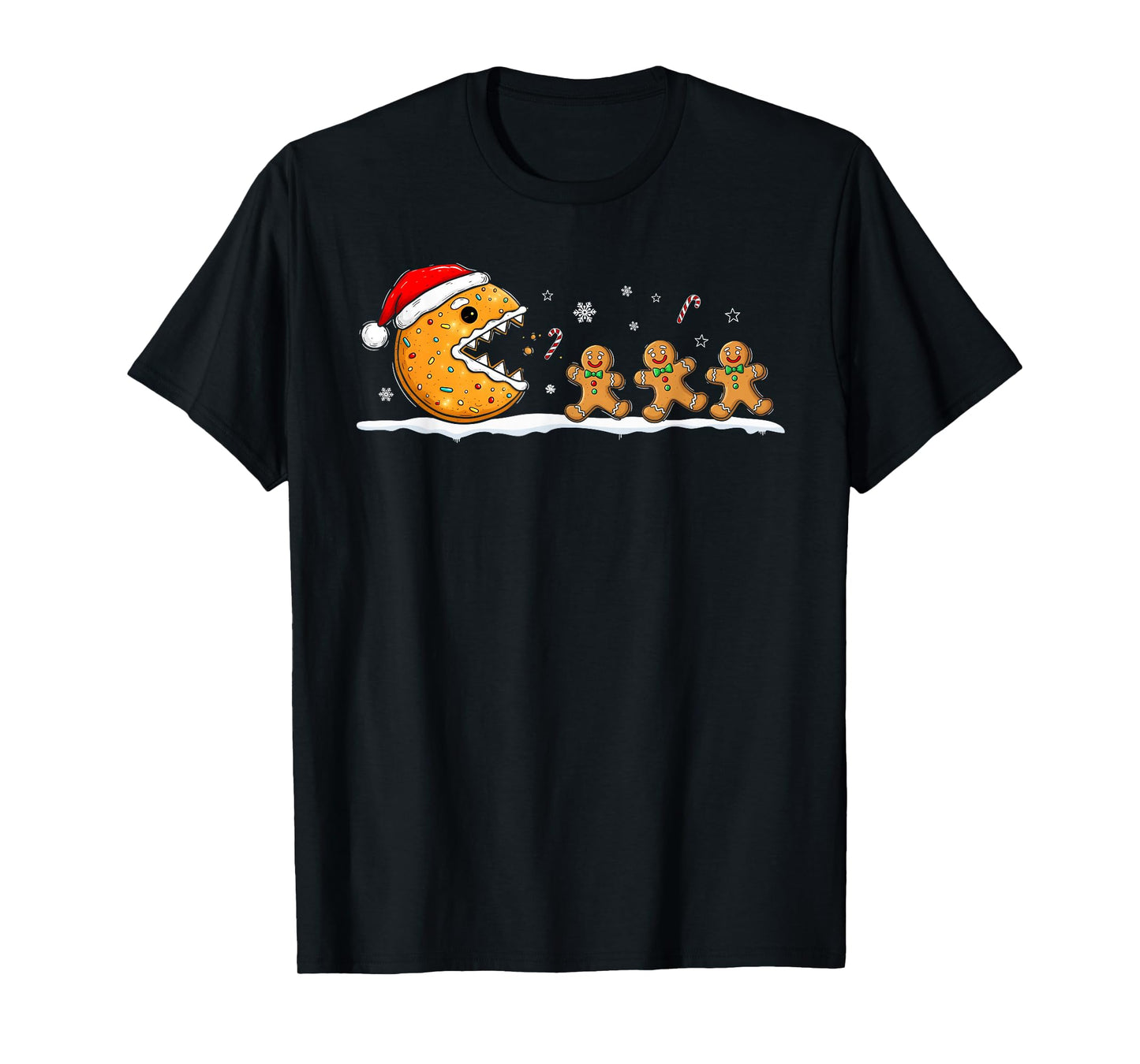 Funny Gingerbread Christmas Cookie Baking Boys Girls Kids T-Shirt