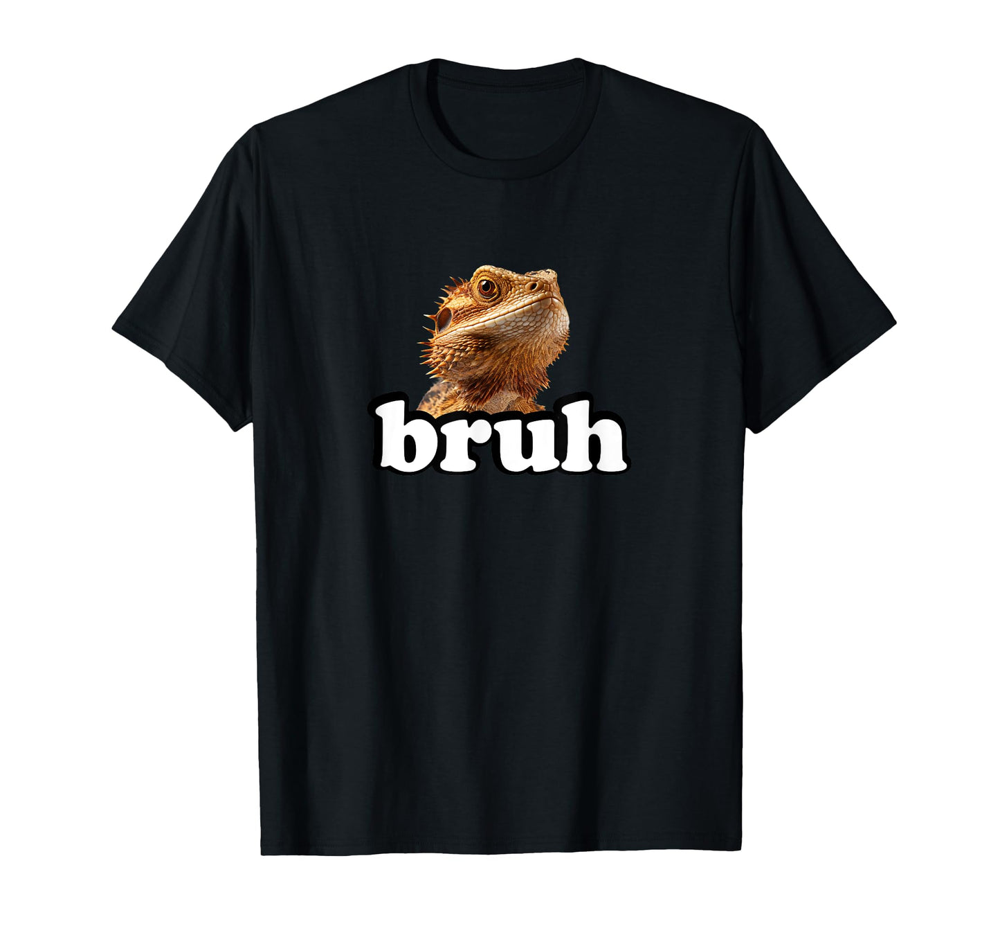 Tiny Dinosaur Bruh Bearded Dragon Lover T-Shirt