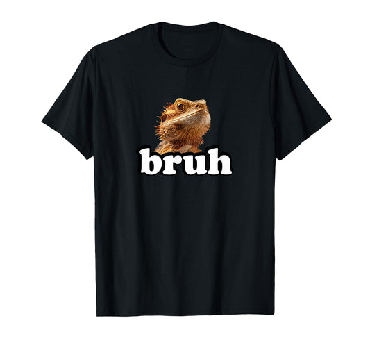 Tiny Dinosaur Bruh Bearded Dragon Lover T-Shirt