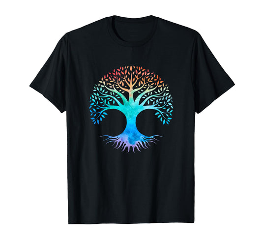 Tree of Life Symbol Colour T-Shirt