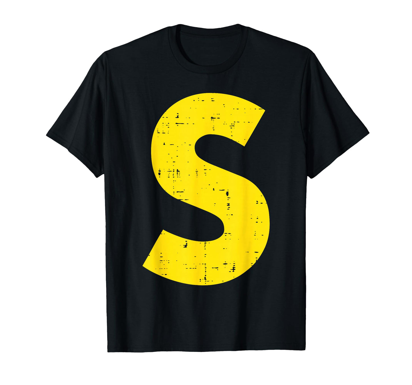 Halloween Letter S Alphabet Matching Costume Women Men Kids T-Shirt