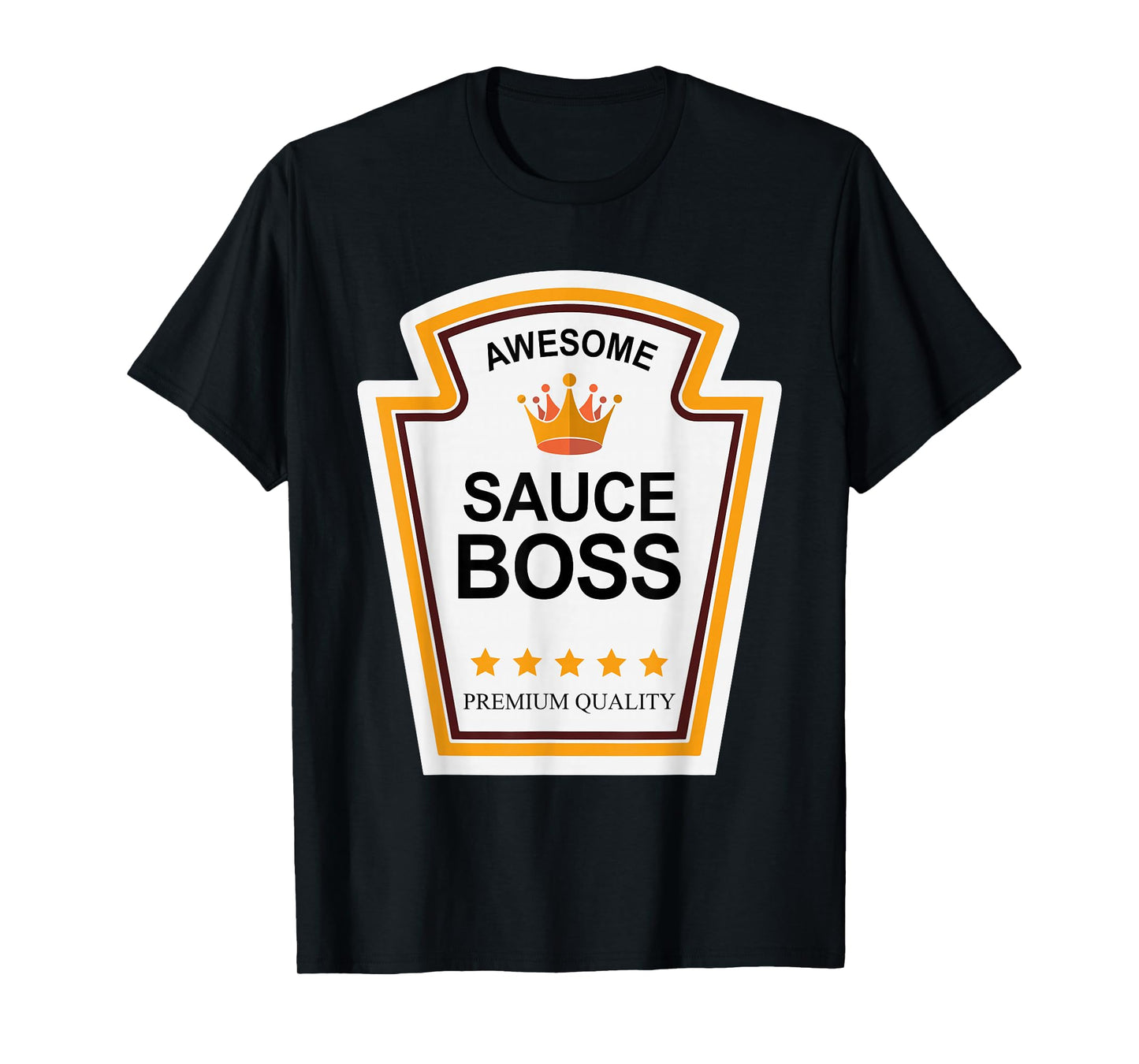 Sauce Boss Costume Funny BBQ Cook Food T-Shirt
