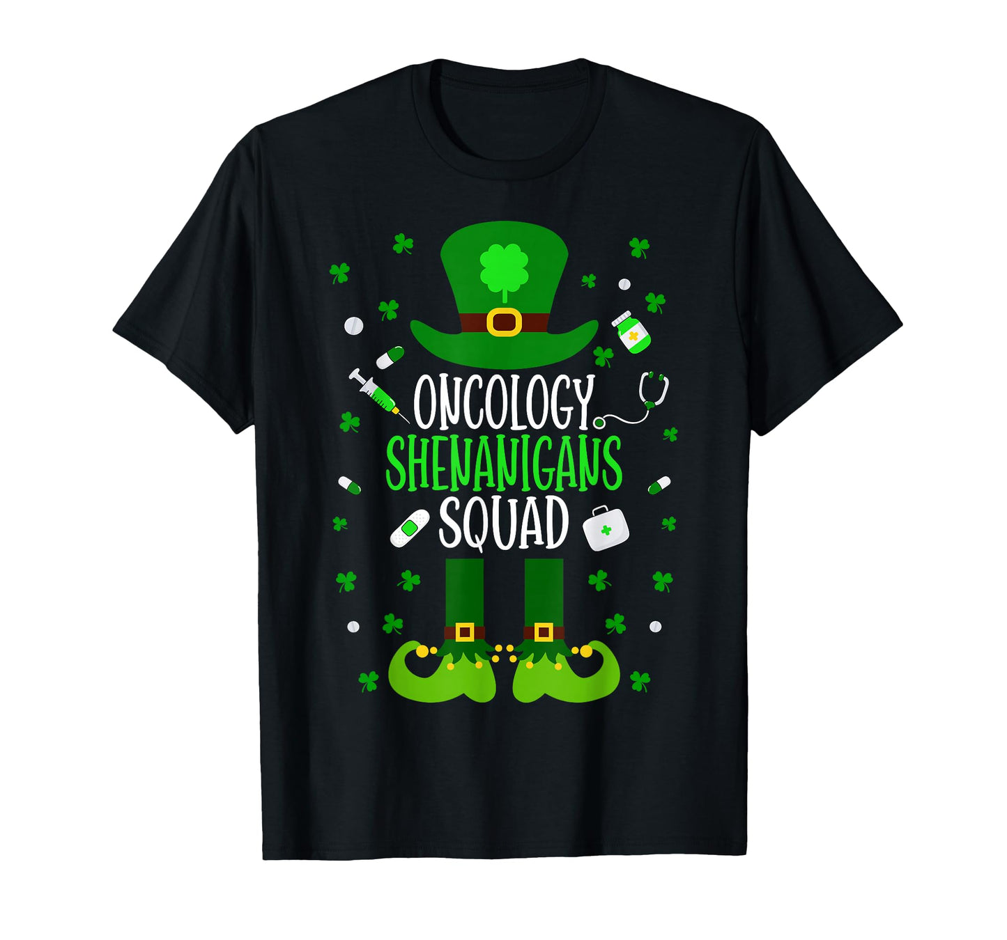Oncology Shenanigans Squad St Patricks Day T-Shirt