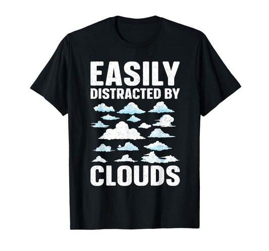 Weather Meteorology Art For Men Women Cloud Meteorologist T-Shirt
