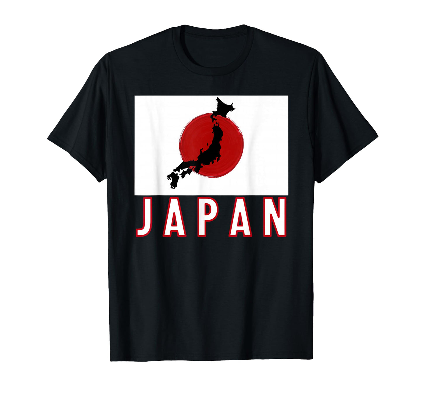 Flag of Japan Patriotic Men Women Kids Japanese T-Shirt
