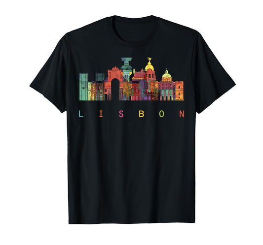 Travel Europe Portugal Lisbon Portuguese Vacation Souvenir T-Shirt