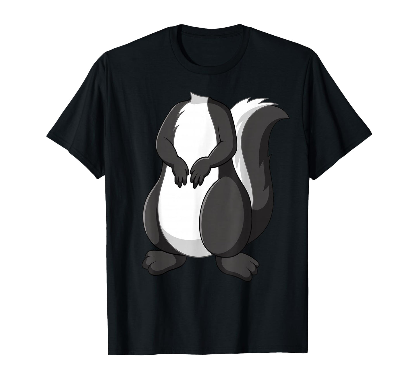 Skunk Shirt Adult Kids Men Women Skunk Costume T-Shirt
