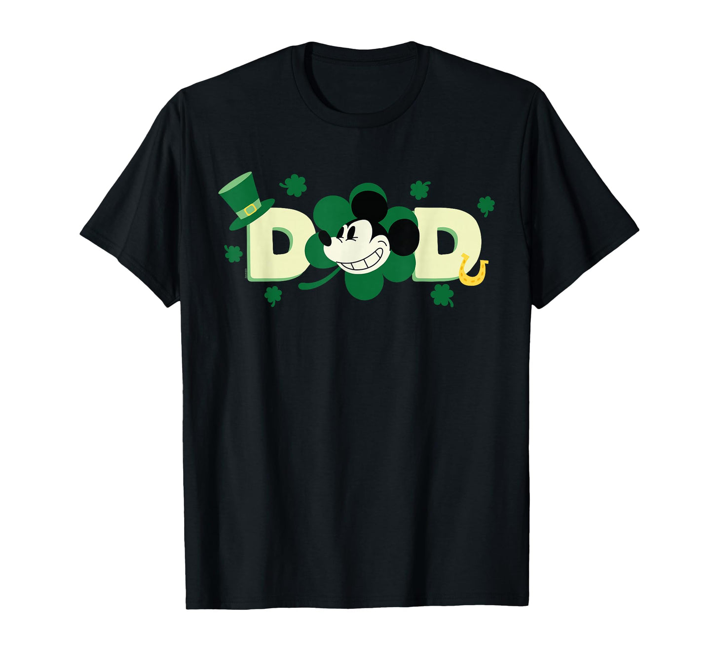 Disney St. Patrick's Day Dad Gift Lucky Matching Trip T-Shirt