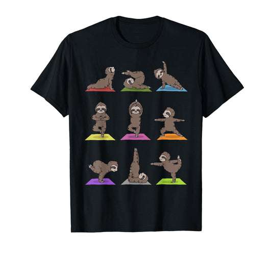 Sloth Yoga T-Shirt