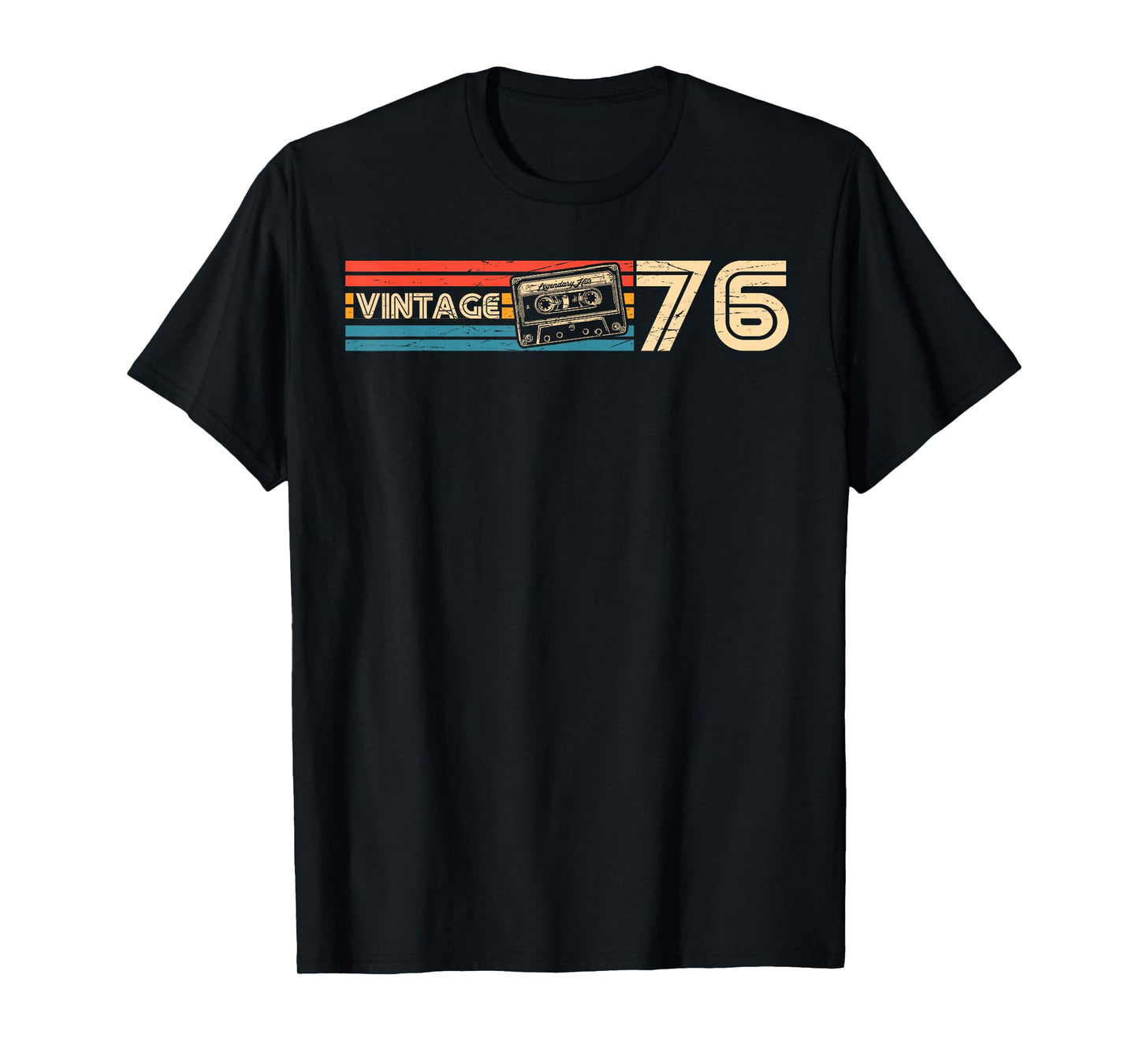50th Birthday Retro Vintage 1976 Men Women T-Shirt