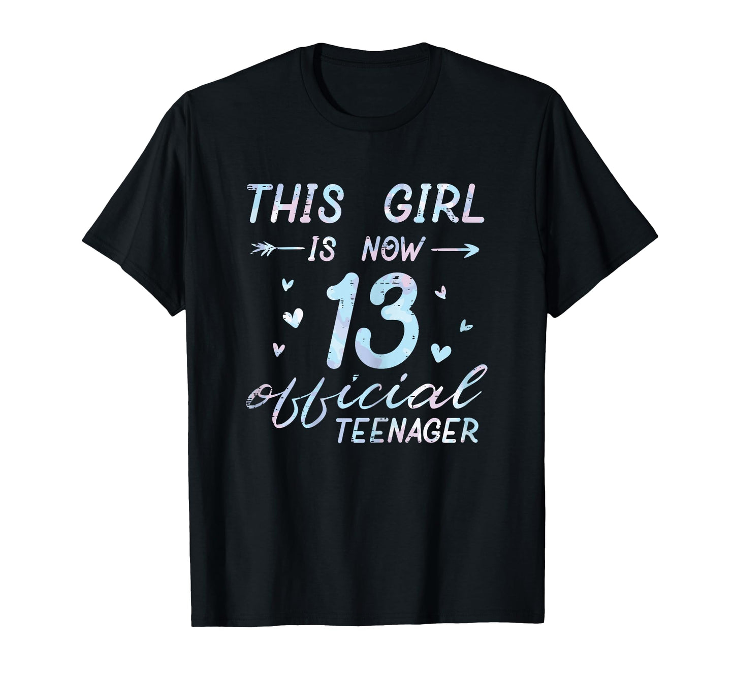 This Girl Is Now 13 Official Teenager 13th Birthday Teens T-Shirt