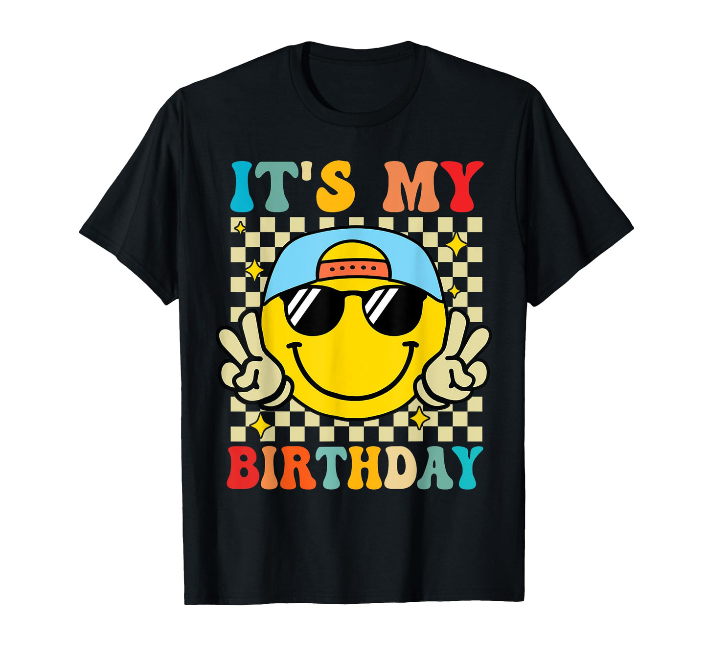 Bruh It's My Birthday Smile Birthday for Boys Kids T-Shirt