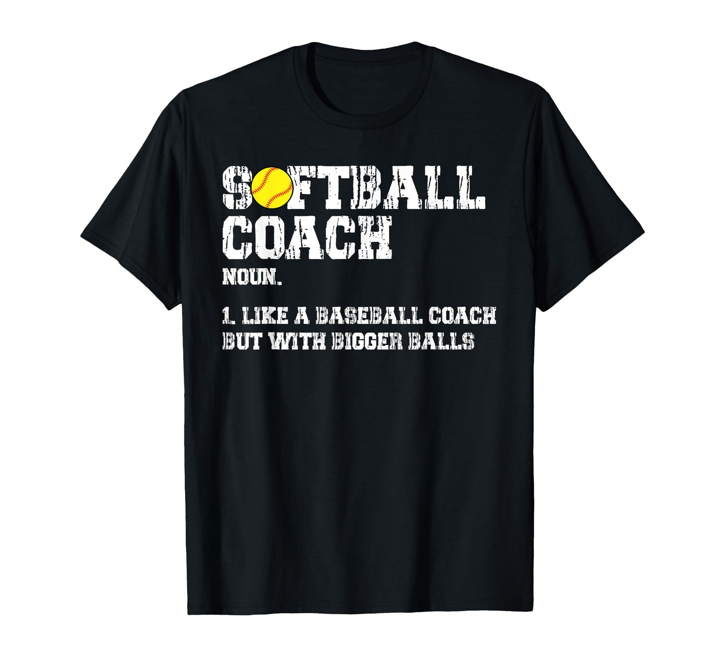 Softball Coach Definition Like A Baseball Coach T-Shirt