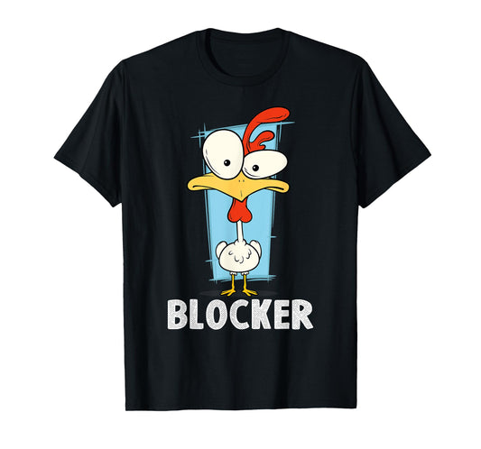 Cock Blocker Men's Funny Novelty Rooster Cock Chicken Women T-Shirt