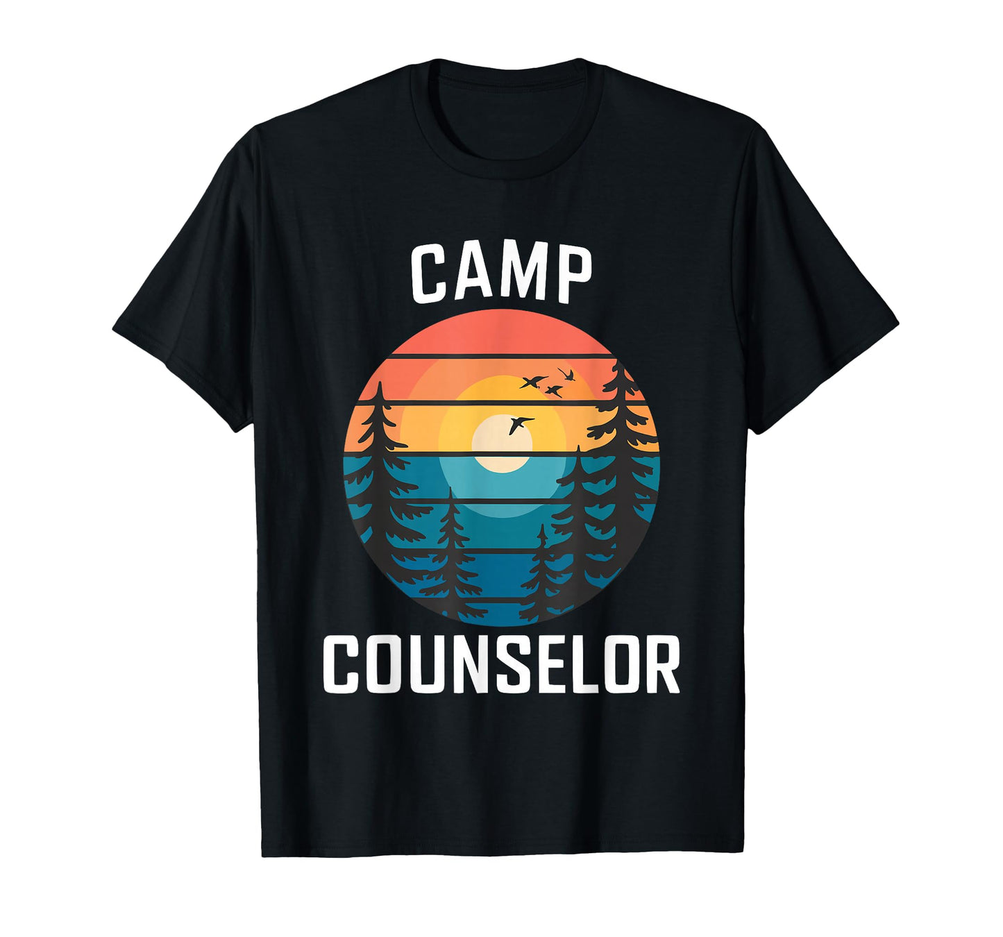 Camp Counselor Shirt Camper Summer Camping Staff T-Shirt