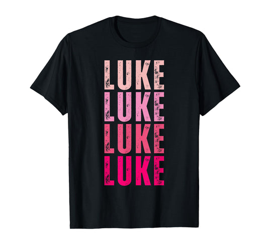 Personalized Name Luke I Love Luke Vintage T-Shirt
